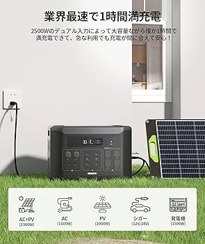 Amazon.co.jp: EENOUR ポータブル電源 F4000 大容量 2048Wh